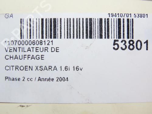 Gebläsemotor CITROËN XSARA (N1) 1.6 16V | BP28967244M62