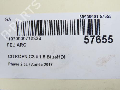 Left taillight CITROËN C3 II (SC_) 1.6 BlueHDi 75 | BP32511546C34 