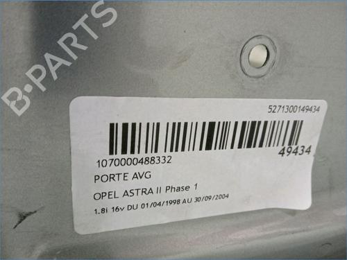 Left front door OPEL ASTRA G Hatchback (T98) 1.8 16V (F08, F48) | BP17452851C2 