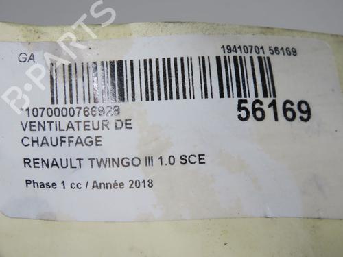 Heater blower motor RENAULT TWINGO III (BCM_, BCA_) 1.0 SCe 70 | BP36493658M62 - Image 8