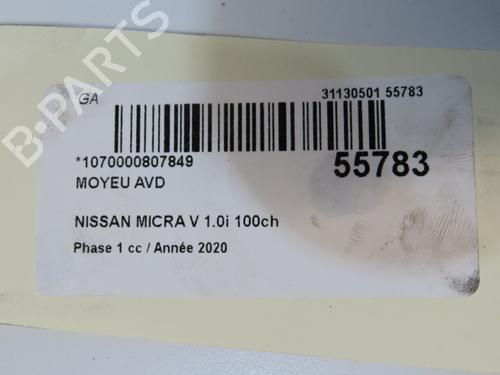 Left front steering knuckle NISSAN MICRA V (K14) 1.0 IG-T 100 | BP39084054M25 - Image 4