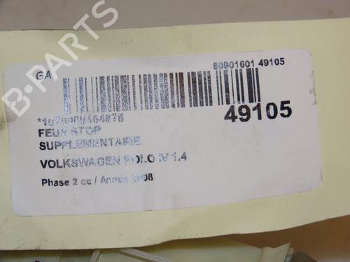 Used Third brake light VW POLO IV (9N_, 9A_) 1.4 TDI (80 hp) 16572971