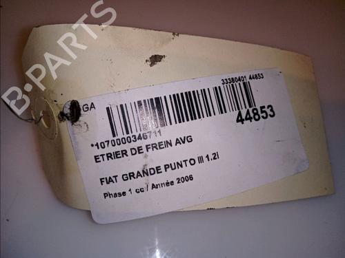 Used Left front brake caliper Left front brake caliper FIAT GRANDE PUNTO (199_) 1.2 (65 hp) 14878515 14878515