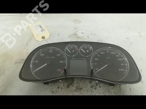 Used Instrument cluster PEUGEOT 307 (3A/C) 1.6 HDi (90 hp) 9609075