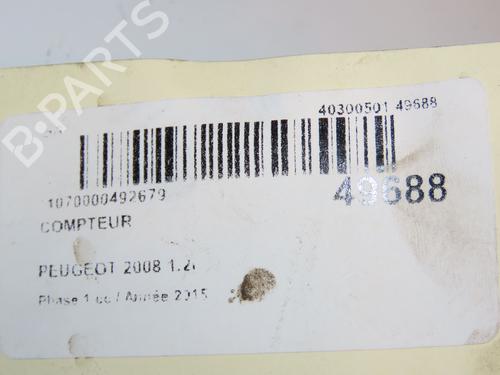 Instrument cluster PEUGEOT 2008 I (CU_) 1.2 THP 130 / PureTech 130 | BP16707425C47 