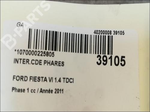Headlight switch FORD FIESTA VI (CB1, CCN) 1.4 TDCi | BP9607046I24 