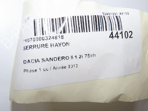 Bagklap lås Bagklap lås 11103746 11103746