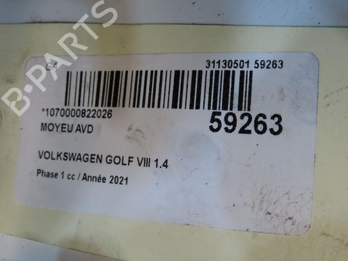 Used Left front steering knuckle Left front steering knuckle VW GOLF VIII (CD1, DA1) 1.4 GTE Plug-in Hybrid (245 hp) 39997051 39997051