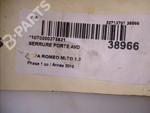 Front right lock ALFA ROMEO MITO (955_) 1.3 MultiJet (955AXP1A, 955AYC1A) | BP11102730C97 