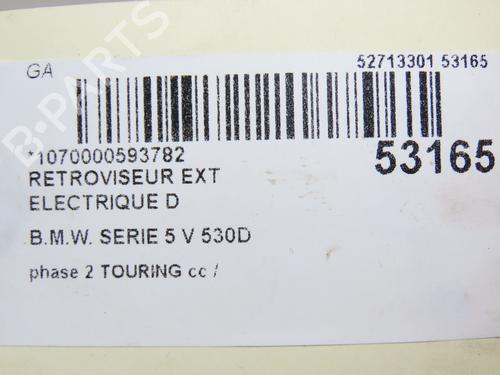 Right mirror BMW 5 (E60) 530 d | BP28968648C27 