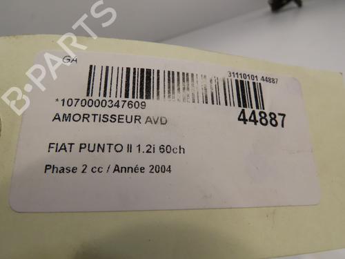 Right front shock absorber FIAT PUNTO (188_) 1.2 60 (188.030, .050, .130, .150, .230, .250) | BP19577697M17 