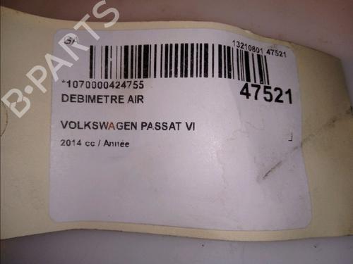Used Mass air flow sensor VW PASSAT B7 Variant (365) 2.0 TDI (140 hp) 14950192