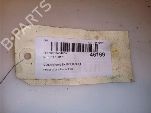 Used Injector VW POLO IV (9N_, 9A_) 1.4 TDI (70 hp) 12354660