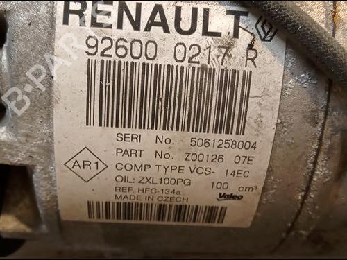 Used AC compressor RENAULT CLIO IV (BH_) 0.9 TCe 90 (BHNF, BHMA, BHMH, BHJK, BHJR) (90 hp) 9617925