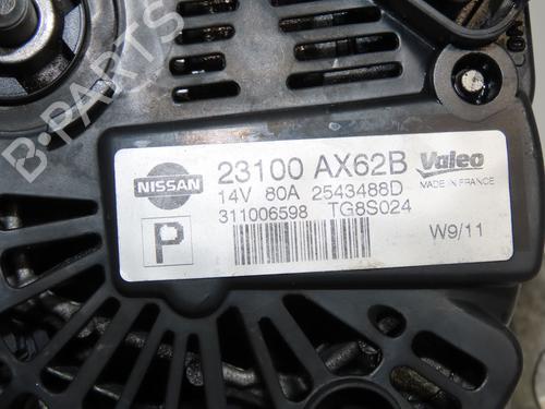 Alternator NISSAN NOTE (E11, NE11) 1.4 | BP36819851M7 - Image 3