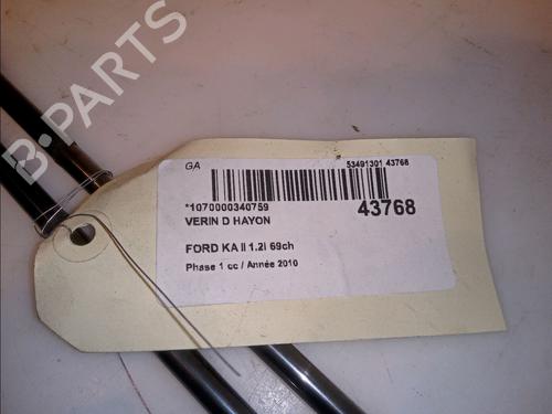 Used Tailgate lift support FORD KA (RU8) 1.2 (69 hp) 14880100