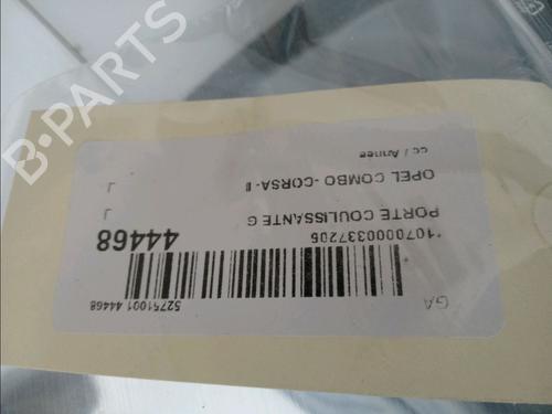 Left slide door OPEL COMBO Tour 1.7 CDTI 16V | BP14951780C74 