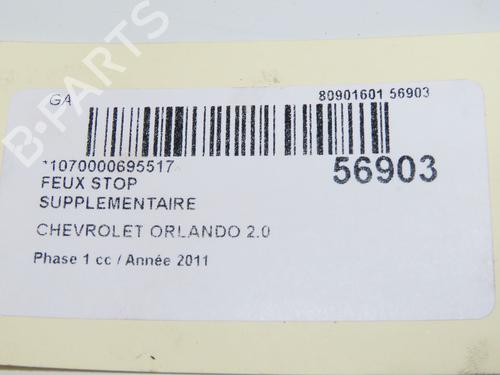 Used Third brake light CHEVROLET ORLANDO (J309) 2.0 D (163 hp) 31865307