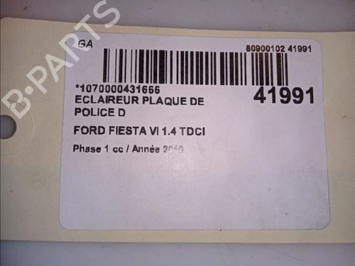 Licence plate light FORD FIESTA VI (CB1, CCN) 1.4 TDCi | BP14880556I40 