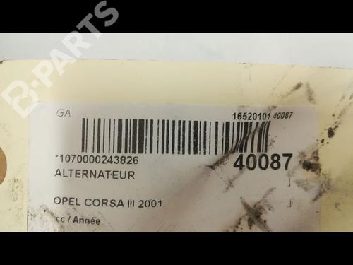 Generator OPEL CORSA C (X01) 1.2 (F08, F68) | BP9609240M7 