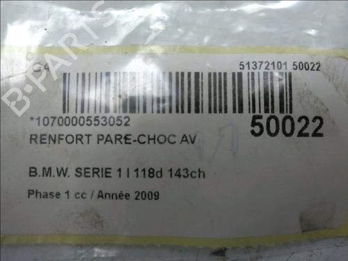 Used Front bumper reinforcement BMW 1 (E87) 118 d (143 hp) 19319544