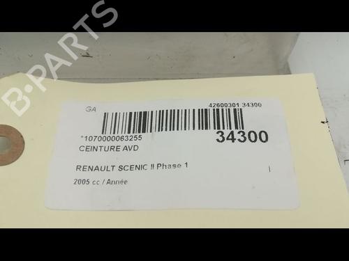 Used Front right seatbelt Front right seatbelt RENAULT SCÉNIC II (JM0/1_) 1.9 dCi (JM0G, JM12, JM1G, JM2C) (120 hp) 9595158 9595158