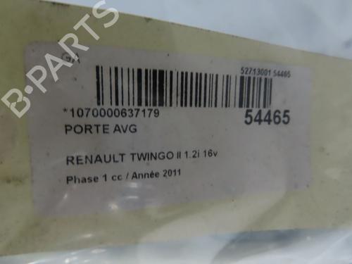 Used Left front door RENAULT TWINGO II (CN0_) 1.2 16V (CN04, CN0B) (75 hp) 30486418