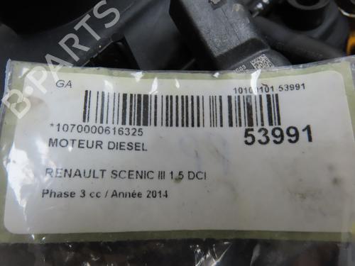 Used Engine Engine RENAULT SCÉNIC III (JZ0/1_) 1.5 dCi (110 hp) 31119963 31119963