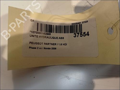 ABS pump PEUGEOT PARTNER MPV (5_, G_) 1.6 HDi 90 | BP23173601M43 - Image 5