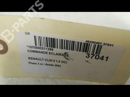 Headlight switch RENAULT CLIO II (BB_, CB_) 1.5 dCi (B/CB08) | BP9604707I24 