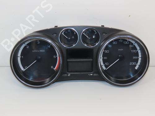 Used Instrument cluster PEUGEOT 308 I (4A_, 4C_) 1.6 HDi (92 hp) 26383604