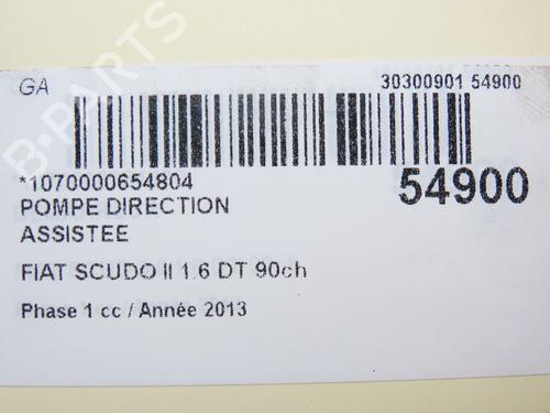 Steering pump FIAT SCUDO Van (270_, 272_) 1.6 D Multijet | BP28829770M99