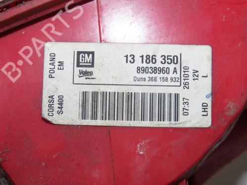 Left taillight OPEL CORSA D (S07) 1.2 (L08, L68) | BP31912205C34