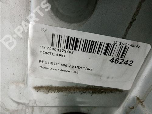 Left rear door PEUGEOT 406 (8B) 2.0 HDI 110 | BP11103388C4 