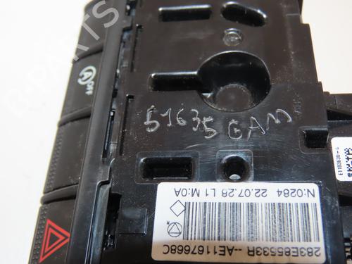 Warning switch RENAULT CLIO V (B7_) 1.0 SCe 65 (B7MG) | BP29441706I22 - Image 2