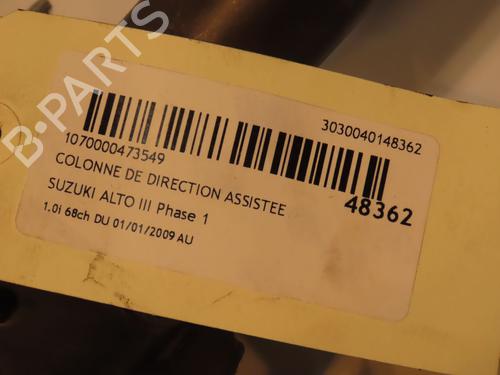 Used Steering column SUZUKI ALTO VII (GF, HA25_, HA35_) 1.0 (AMF310, GFC31S) (68 hp) 16688072