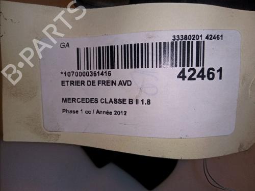 Used Right front brake caliper MERCEDES-BENZ B-CLASS Sports Tourer (W246, W242) B 200 CDI (246.201) (136 hp) 14877561