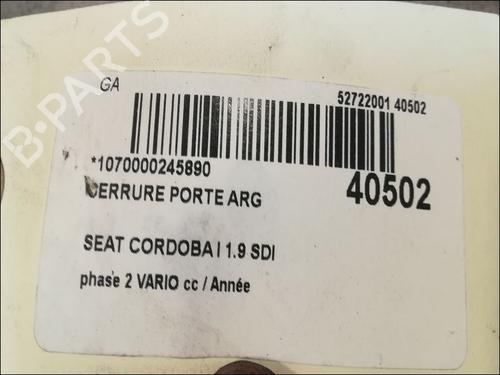 Used Rear left lock SEAT CORDOBA Vario (6K5) 1.9 SDI (68 hp) 23177094