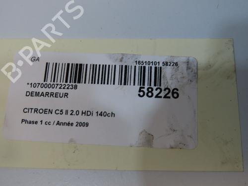 Starter CITROËN C5 III (RD_) 2.0 HDi 140 (RDRHF8, RDRHFA, RDRHA8, RDRHAJ) | BP36426789M8 - Image 4