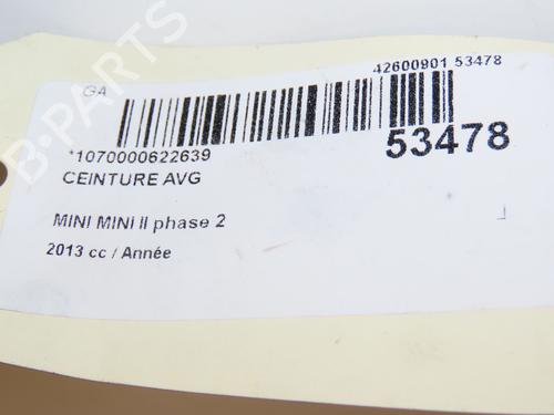 Front left seatbelt MINI MINI COUNTRYMAN (R60) Cooper D | BP28830813I26 - Image 6