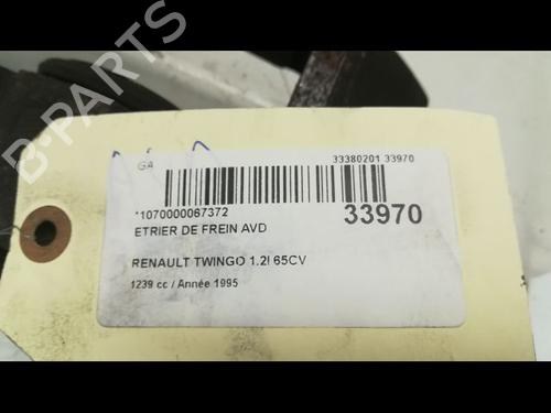 Used Right front brake caliper RENAULT TWINGO I (C06_) 1.2 (C063, C064) (55 hp) 14877207