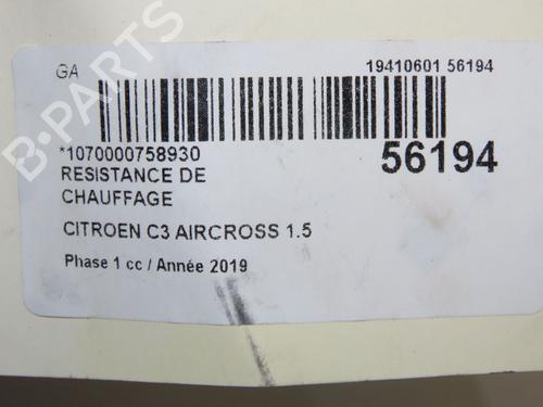 Résistance de chauffage Résistance de chauffage 36939815 36939815