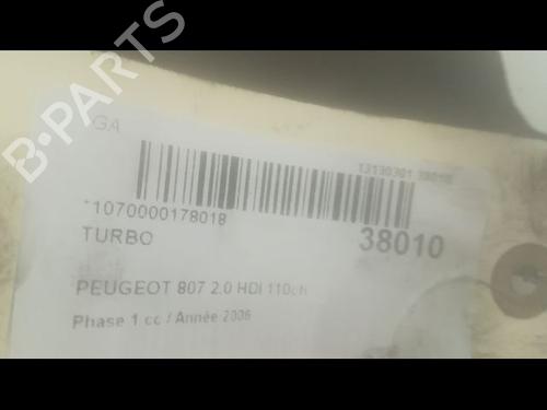 Turbolader/Kompressor PEUGEOT 807 (EB_) 2.0 HDi (109 hp) 9603982