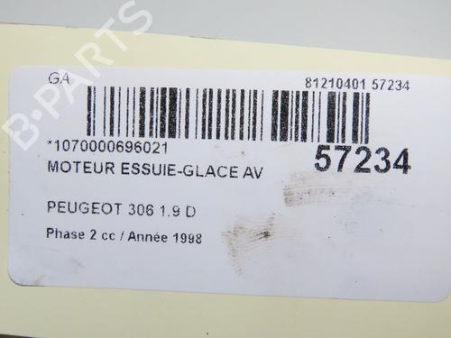 Essuie-glace moteur avant PEUGEOT 306 Hatchback (7A, 7C, N3, N5) 1.9 D (68 hp) 32100542