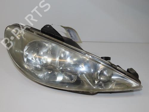 Used Right headlight Right headlight PEUGEOT 206 Van 1.4 HDi (68 hp) 33561876 33561876