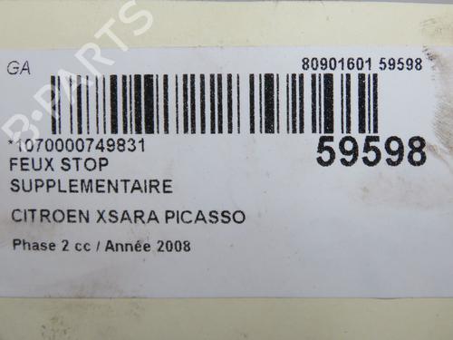 Terzo stop Terzo stop CITROËN XSARA PICASSO (N68) 1.6 HDi (109 hp) 37252423 37252423