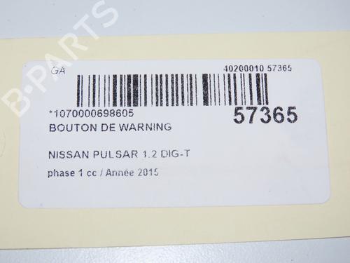 Warning switch NISSAN PULSAR Hatchback (C13) 1.2 DIG-T | BP32308373I22 - Image 3