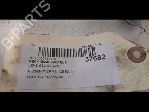 Used Front left window mechanism NISSAN MICRA III (K12) [2002-2011]  23175792