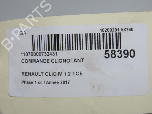 Used Steering column stalk Steering column stalk RENAULT CLIO IV (BH_) 1.2 TCe 120 (BHAU) (118 hp) 33728062 33728062