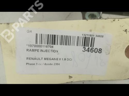 Injection rail RENAULT MEGANE II Estate (KM0/1_) 1.9 dCi (KMRG, KM1G, KM0G, KM2C) | BP9598161M98 